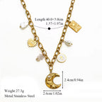 Moon Charm Necklace