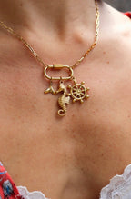 Seahorse  Charm Necklace