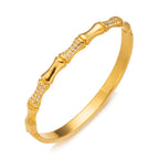 Zircon Bamboo Bracelet