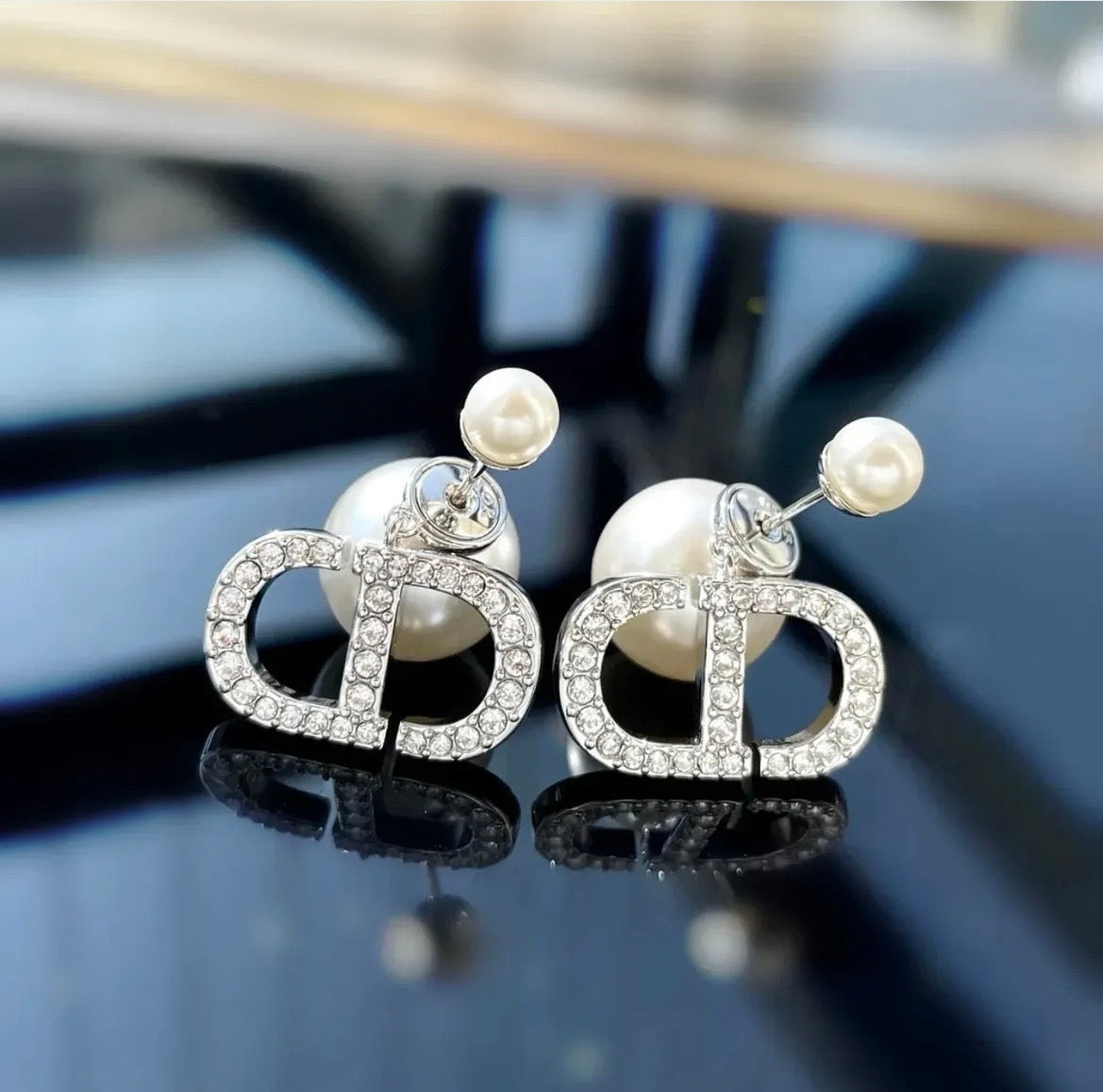 Pearl Luxury Statement Earrings
