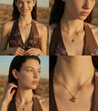 Star Heart Pendant Necklace