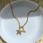Pearl Starfish Necklace