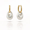 Luna Link Drop Earrings