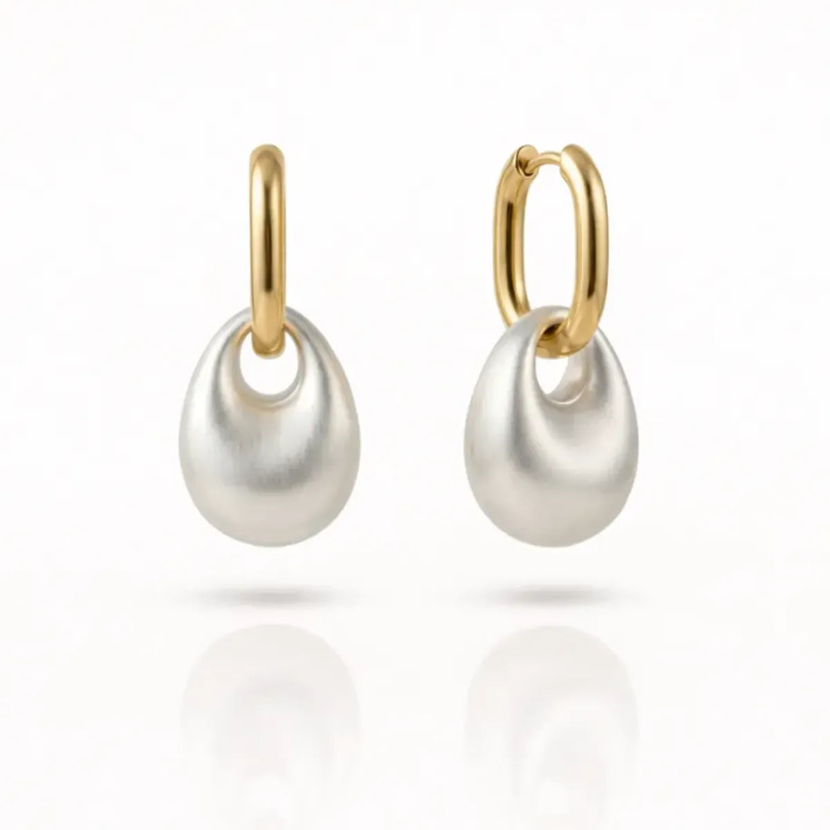 Luna Link Drop Earrings