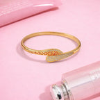 Nia Zirconia Bangle Bracelet