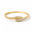 Nia Zirconia Bangle Bracelet
