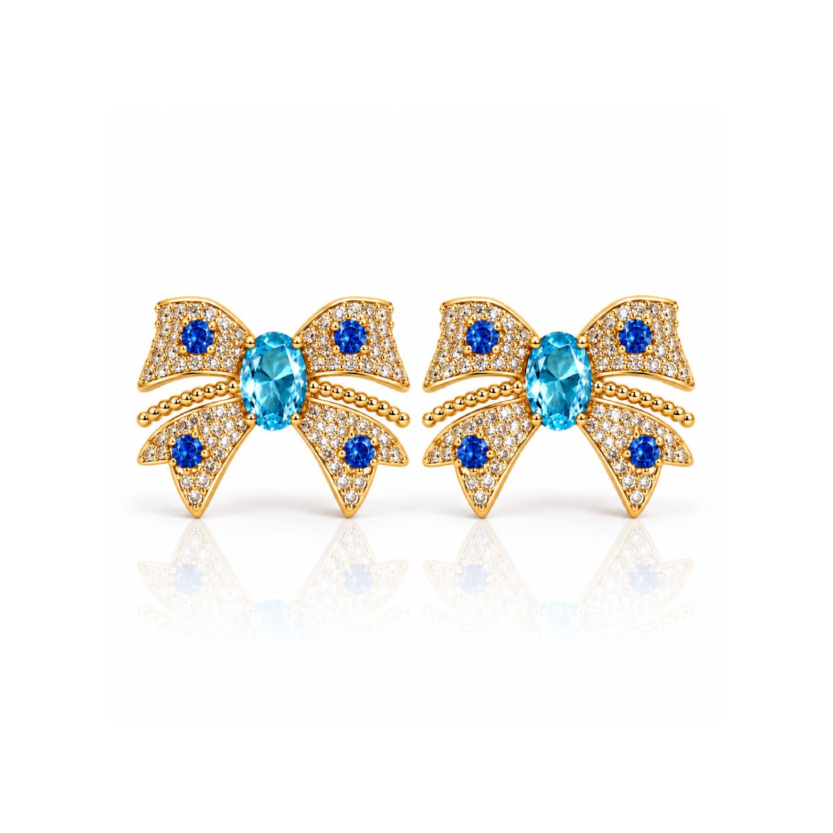 Royal Bow Earrings