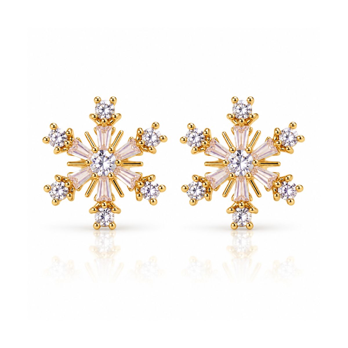 Snowflake Studs