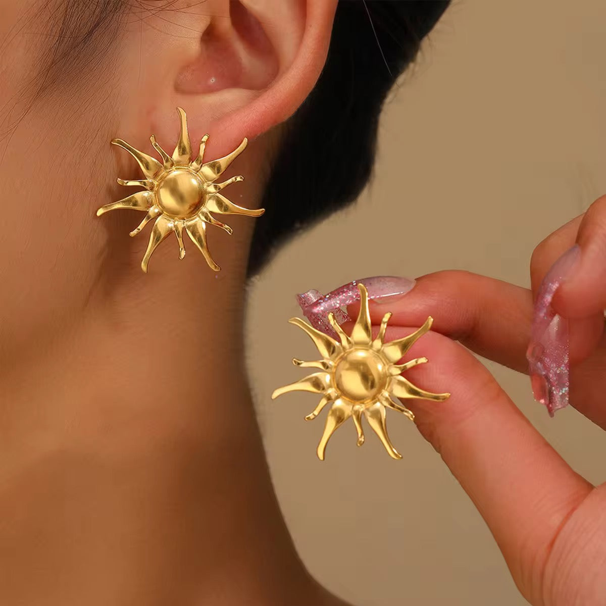 Sun Earrings