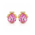 Teardrop Solitaire Studs