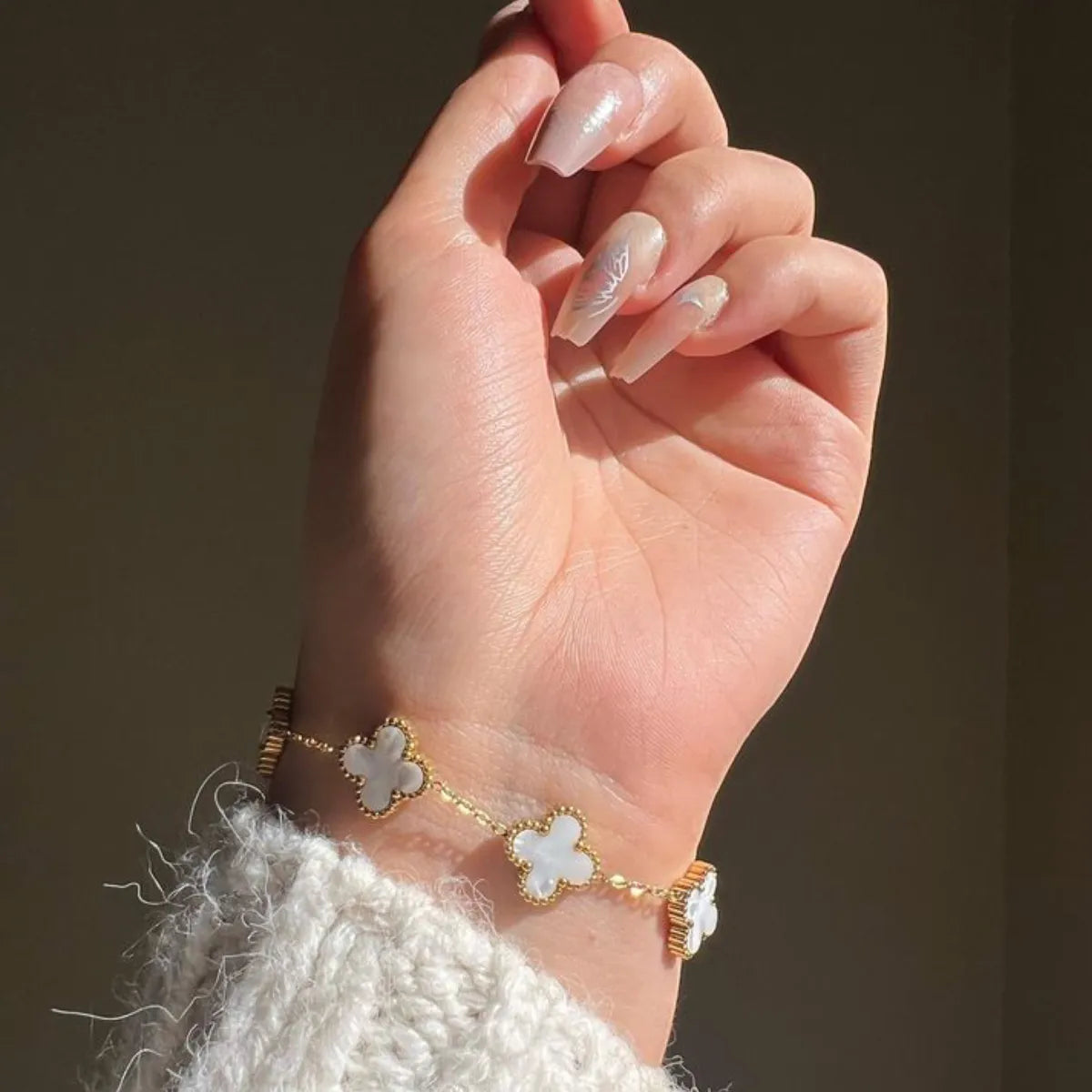 3 in 1 Clover Chain Bracelet