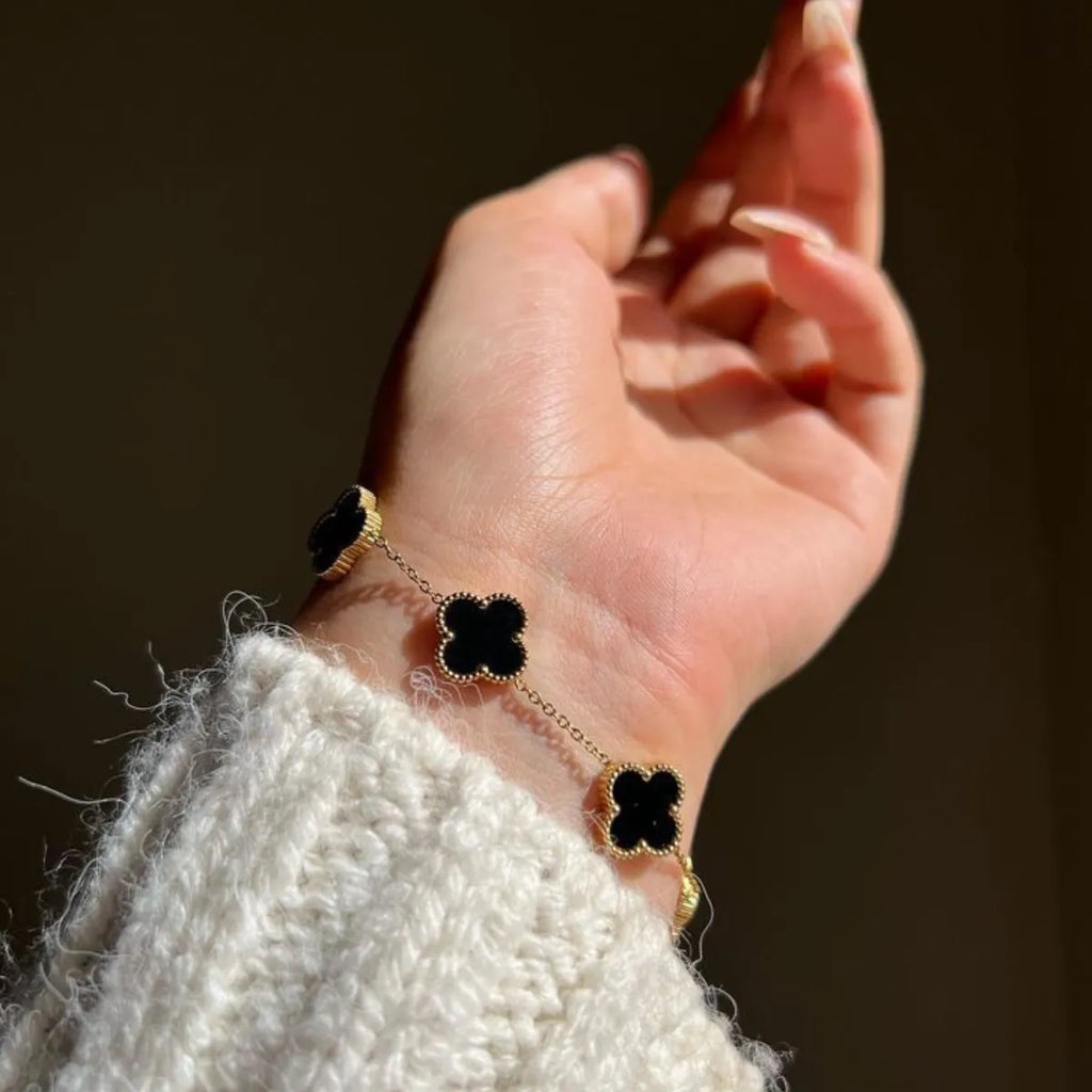3 in 1 Clover Chain Bracelet
