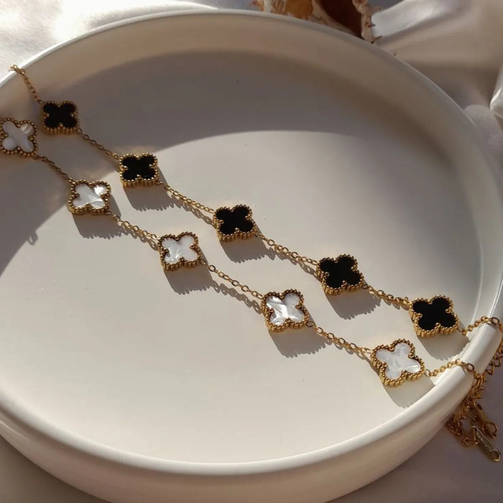 3 in 1 Clover Chain Bracelet