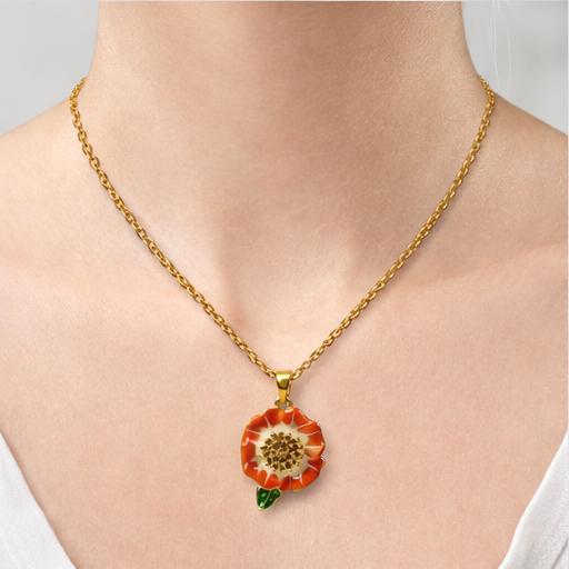 Poppy Necklace