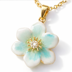 Mint Blossom Necklace