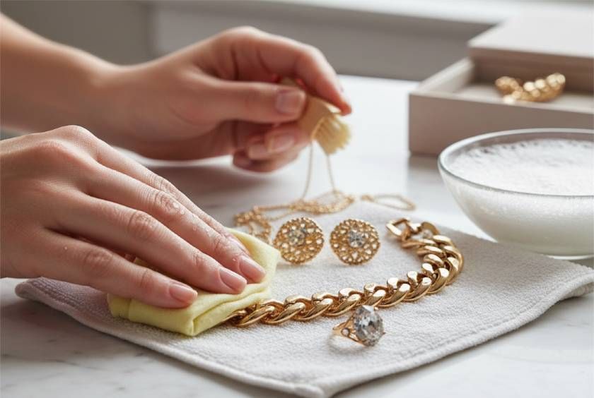 How to take care of gold-plated jewelry to keep it shiny and new
