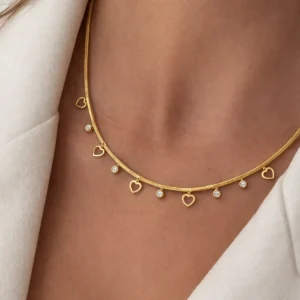 Angela Zircon Necklace