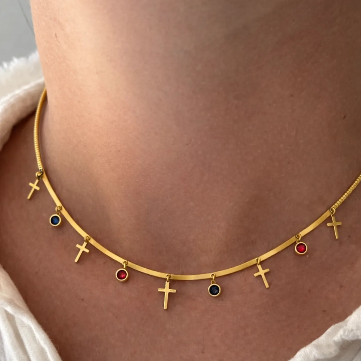 Faith Multicharm Necklace