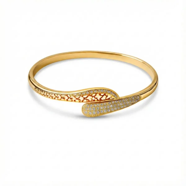 Nia Zirconia Bangle Bracelet