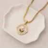 Pearl Bloom Necklace– 18K Gold Plated