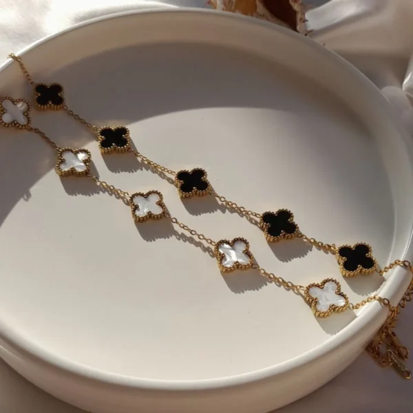 3 in 1 Clover Chain Bracelet