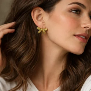 Dragonfly earrings