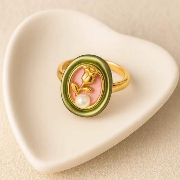 Olly Adjustable Ring– 18K Gold Plated