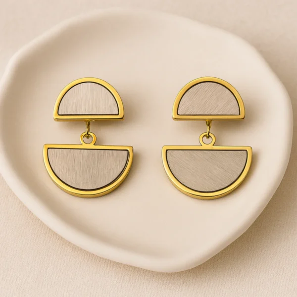 All Day Gold & Silver Earrings