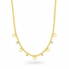 Angela Zircon Necklace– 18K Gold Plated