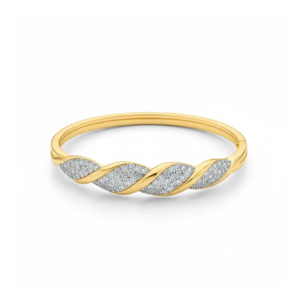 Judie Luxury Bangle Bracelet– 18K Gold Plated