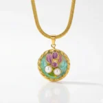 Kiko Pearl Necklace – 18K Gold Plated