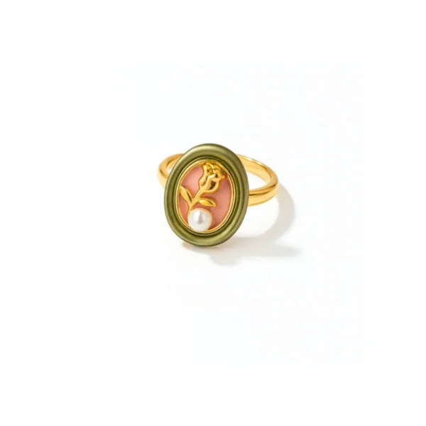 Olly Adjustable Ring– 18K Gold Plated