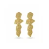 Paris Textured Statement Earrings – 18K Gold Plated