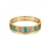 Raya Bangle Bracelet– 18K Gold Plated