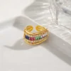 Baguette Multicolor Zirconia