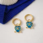 Bow & Heart Zircon Earrings