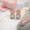 cubic zirconia earrings