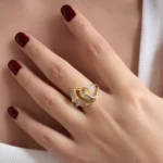 Melody Zircon Adjustable Ring