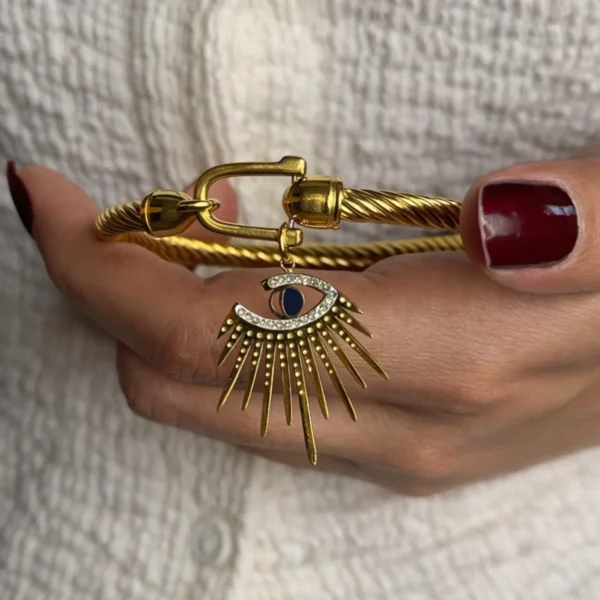 Evil Eye Luxe Bracelet– 18K Gold Plated