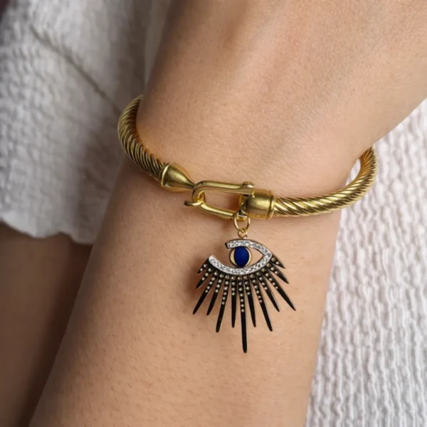 Evil Eye Luxe Bracelet– 18K Gold Plated