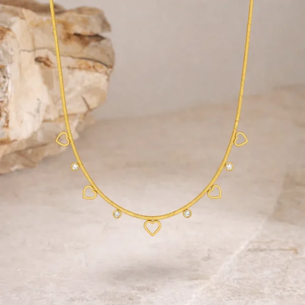 Angela Zircon Necklace