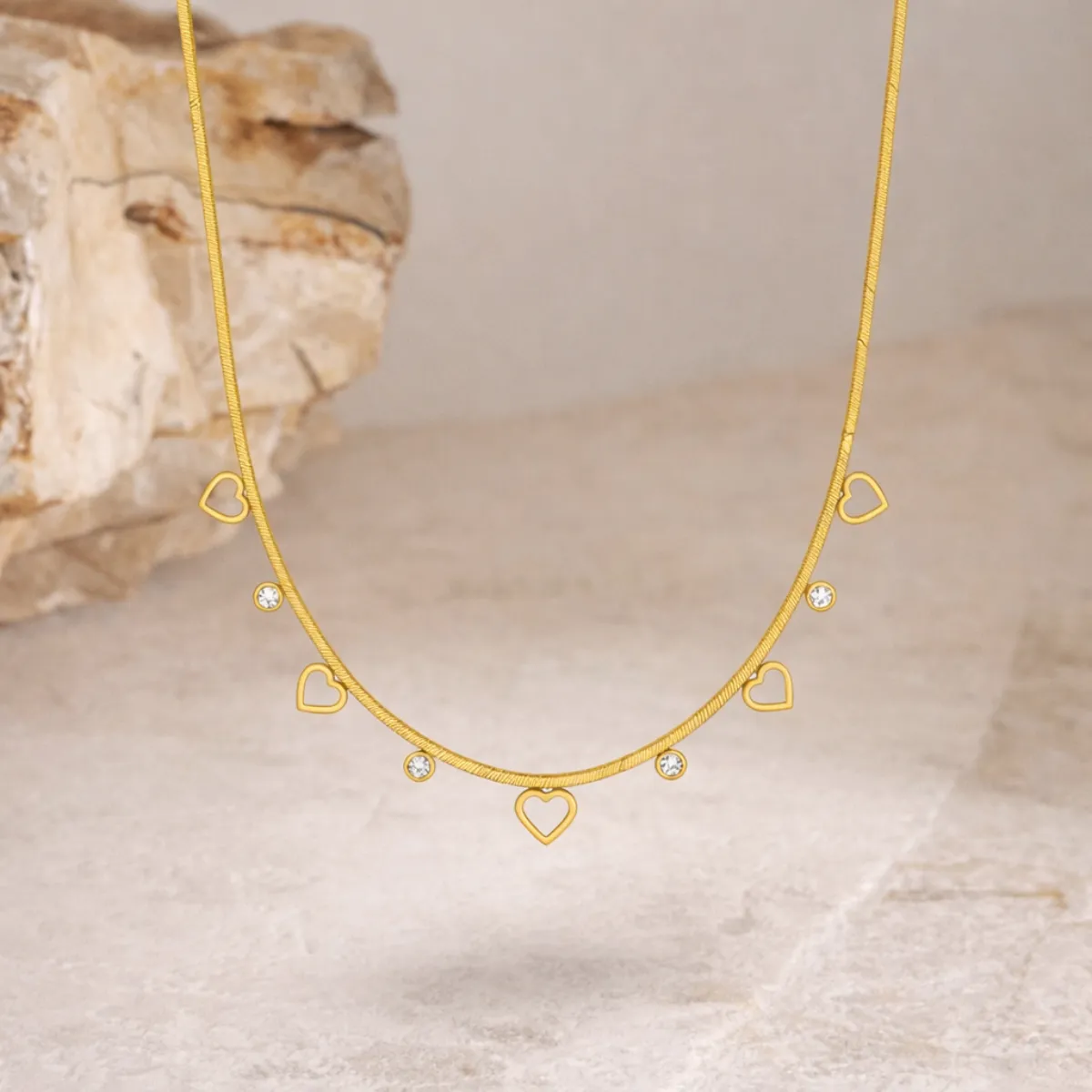 Angela Zircon Necklace