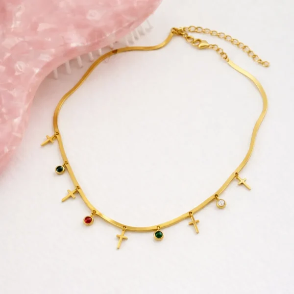 Faith Multicharm Necklace