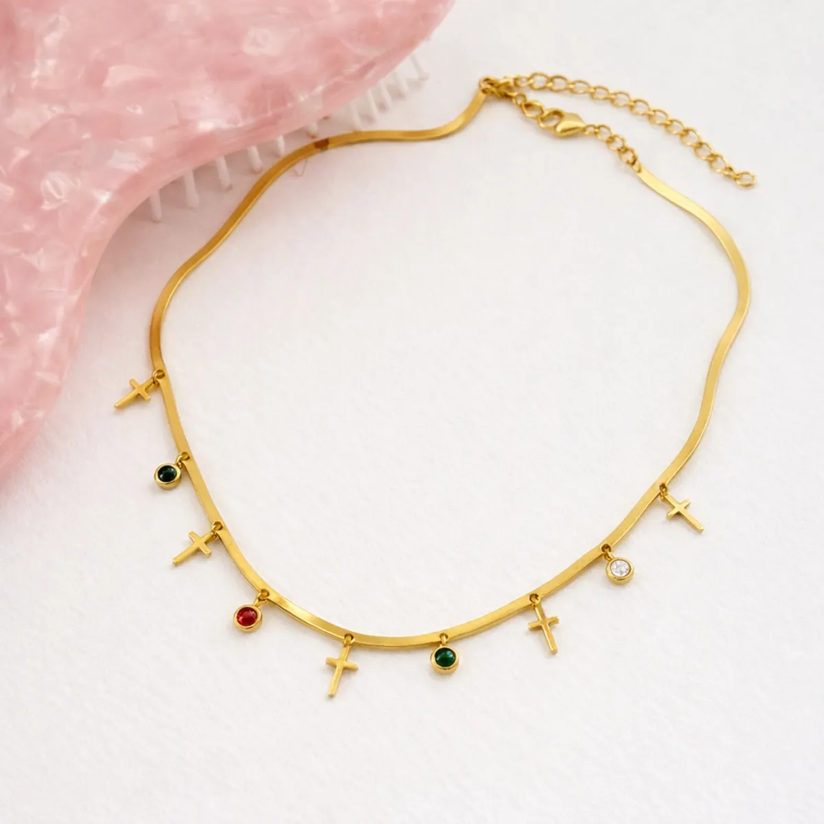 Faith Multicharm Necklace