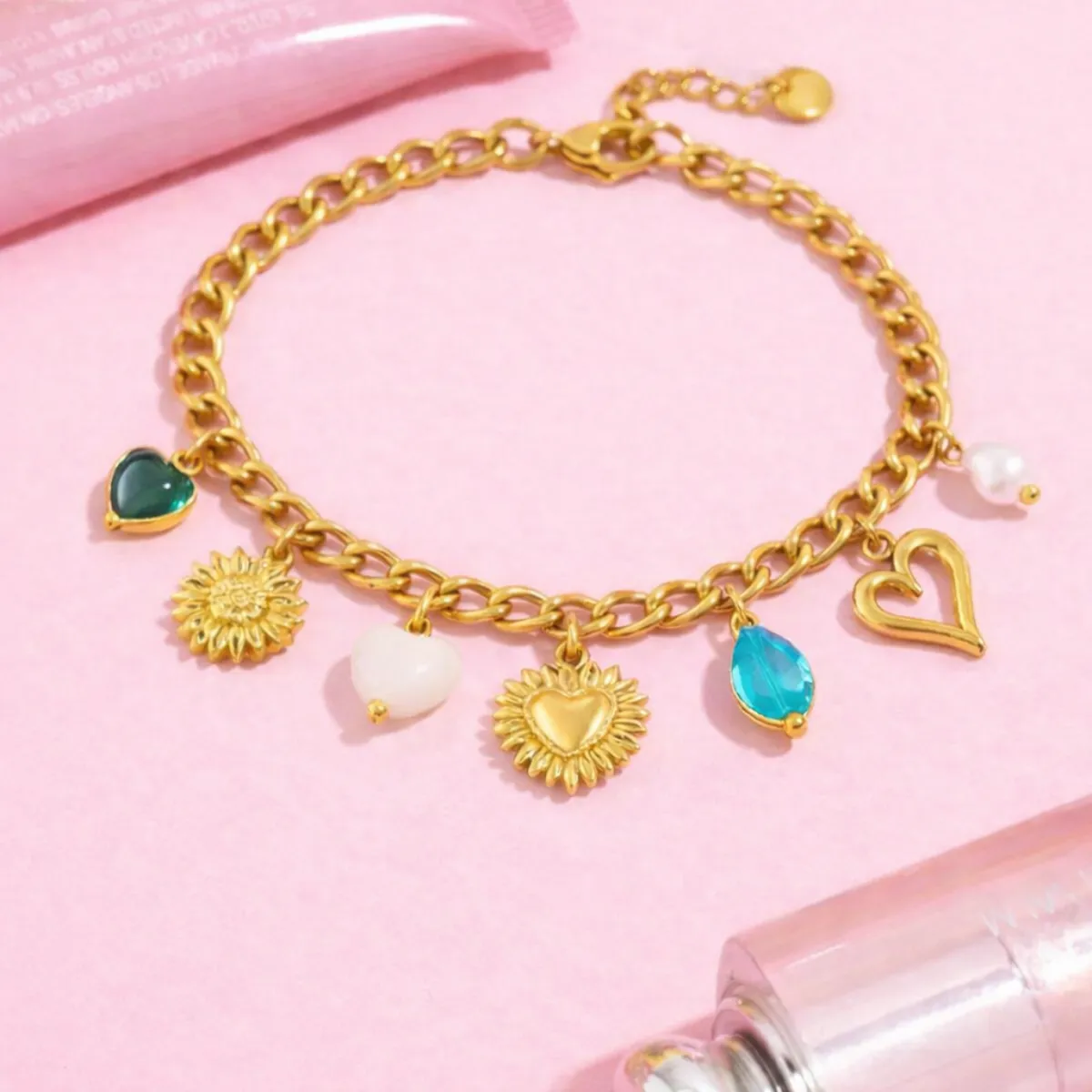 All Hearts Charm Necklace