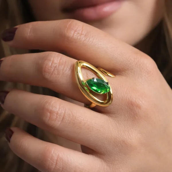 Cove Statement Adjustable Ring