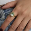 Pearl Queen Adjustable Ring