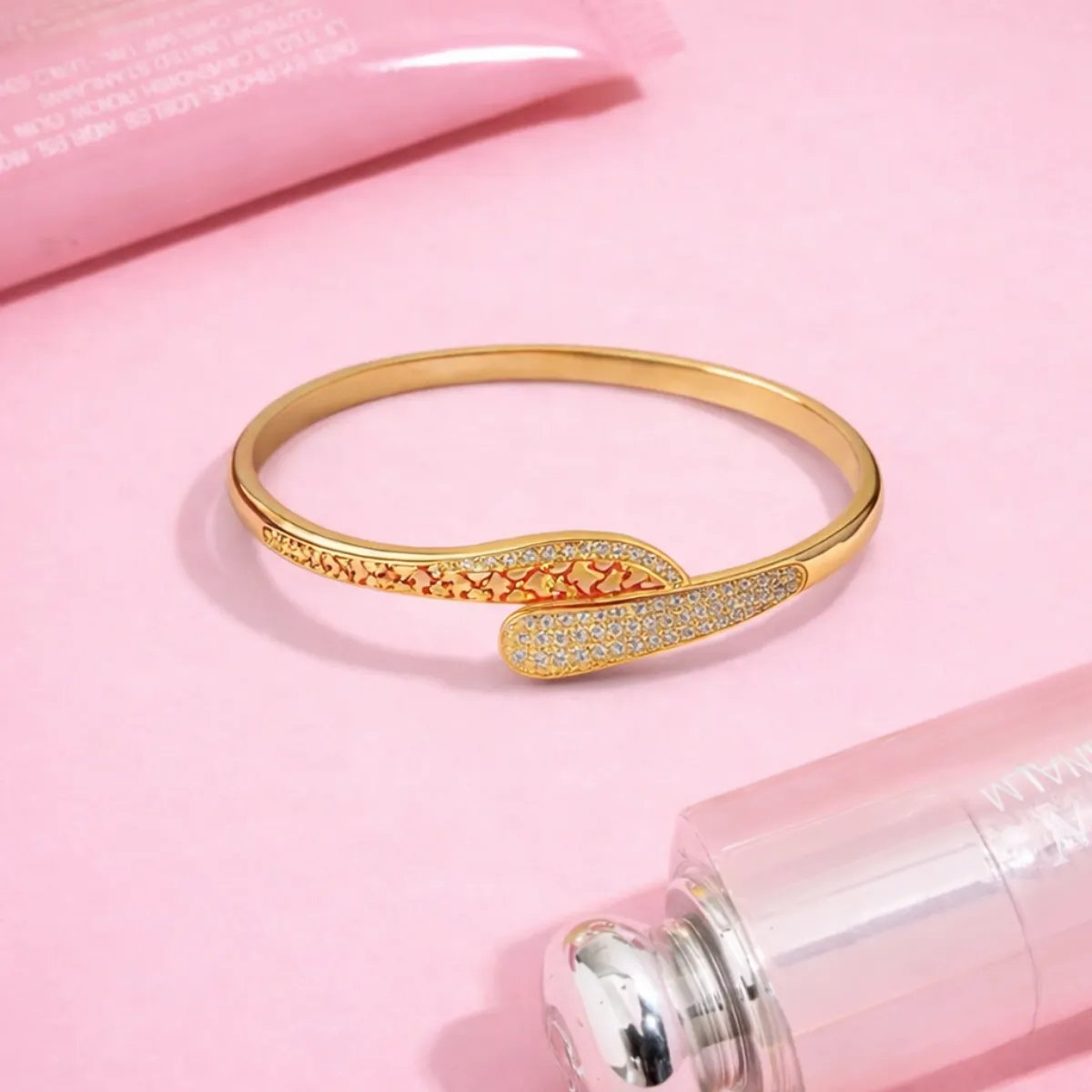 Nia Zirconia Bangle Bracelet
