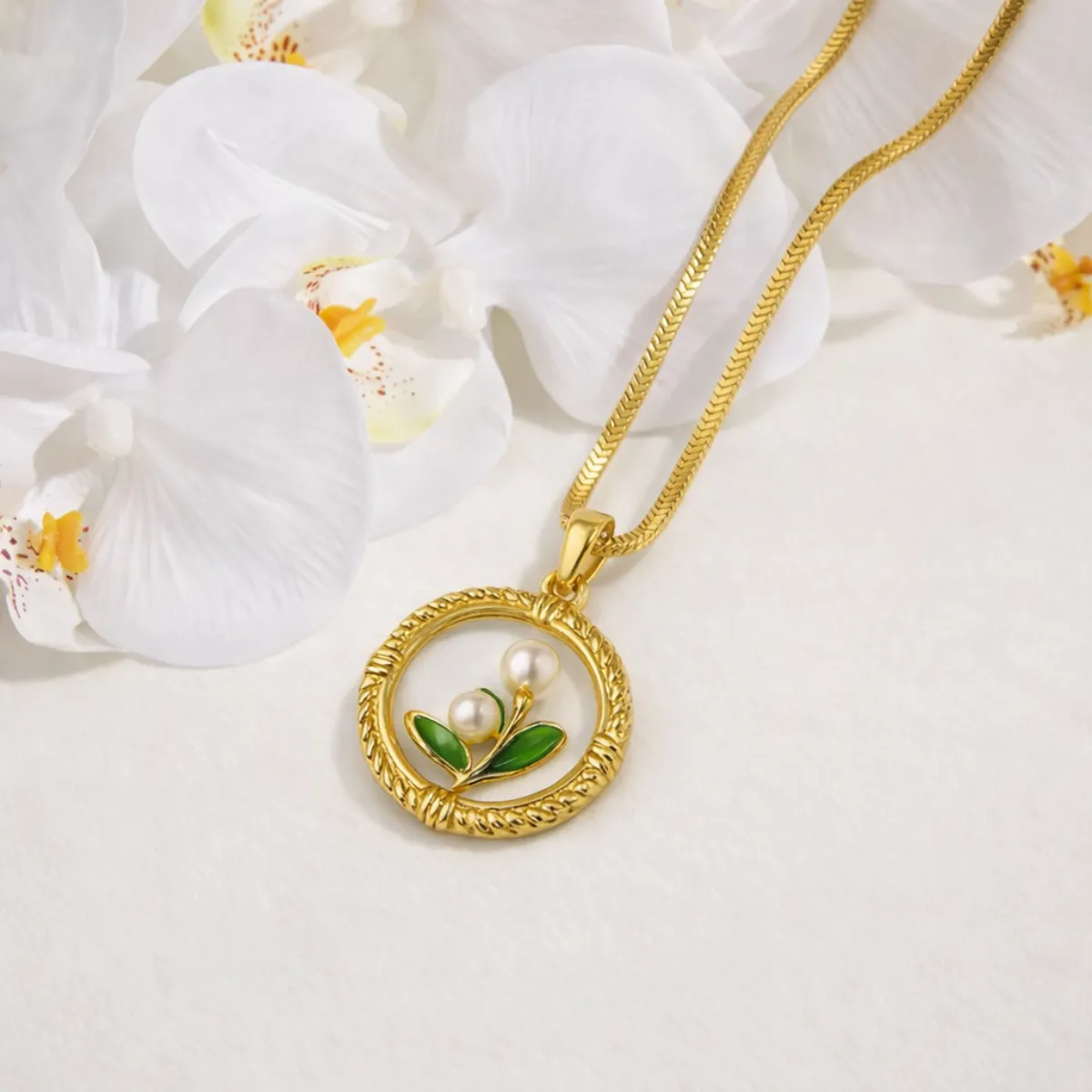 Pearl Blossom Necklace