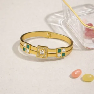 Rihanna Bangle Bracelet– 18K Gold Plated